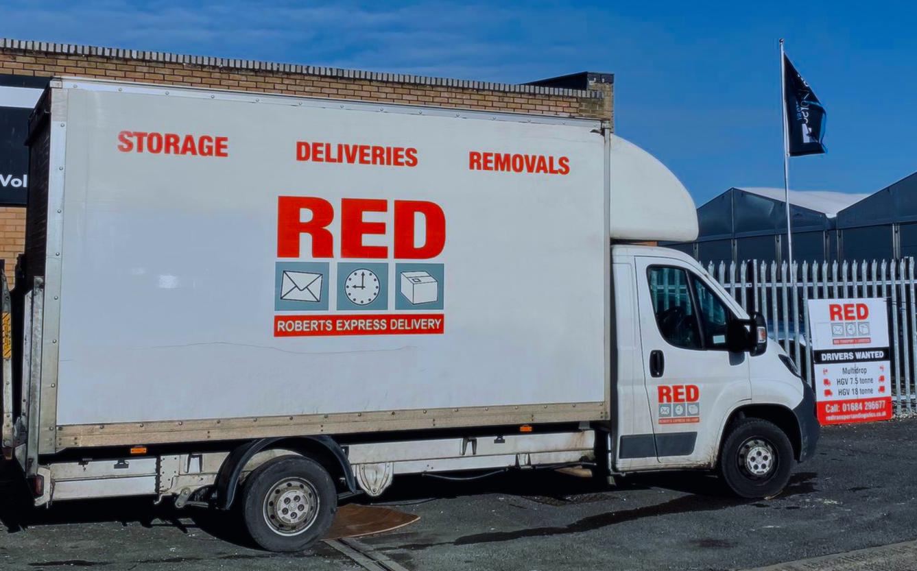 red removal van